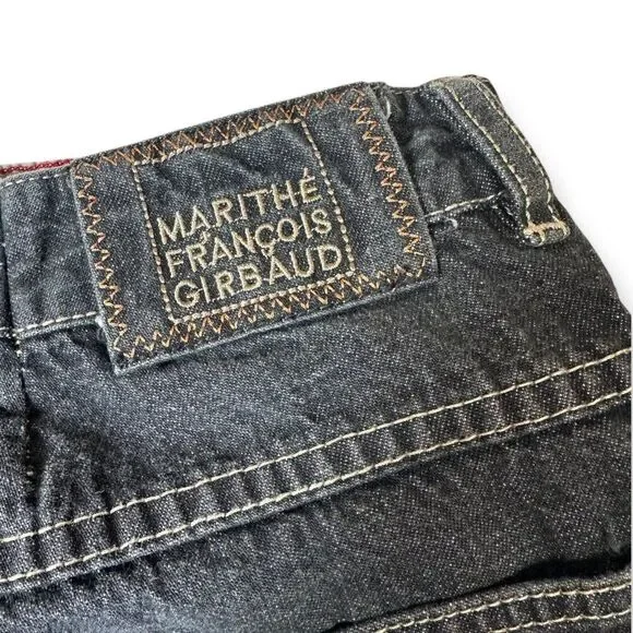 VTG Le Jean De Marithe Francois Girbaud Men’s‎ Jeans Black Size 40 Baggy Y2K